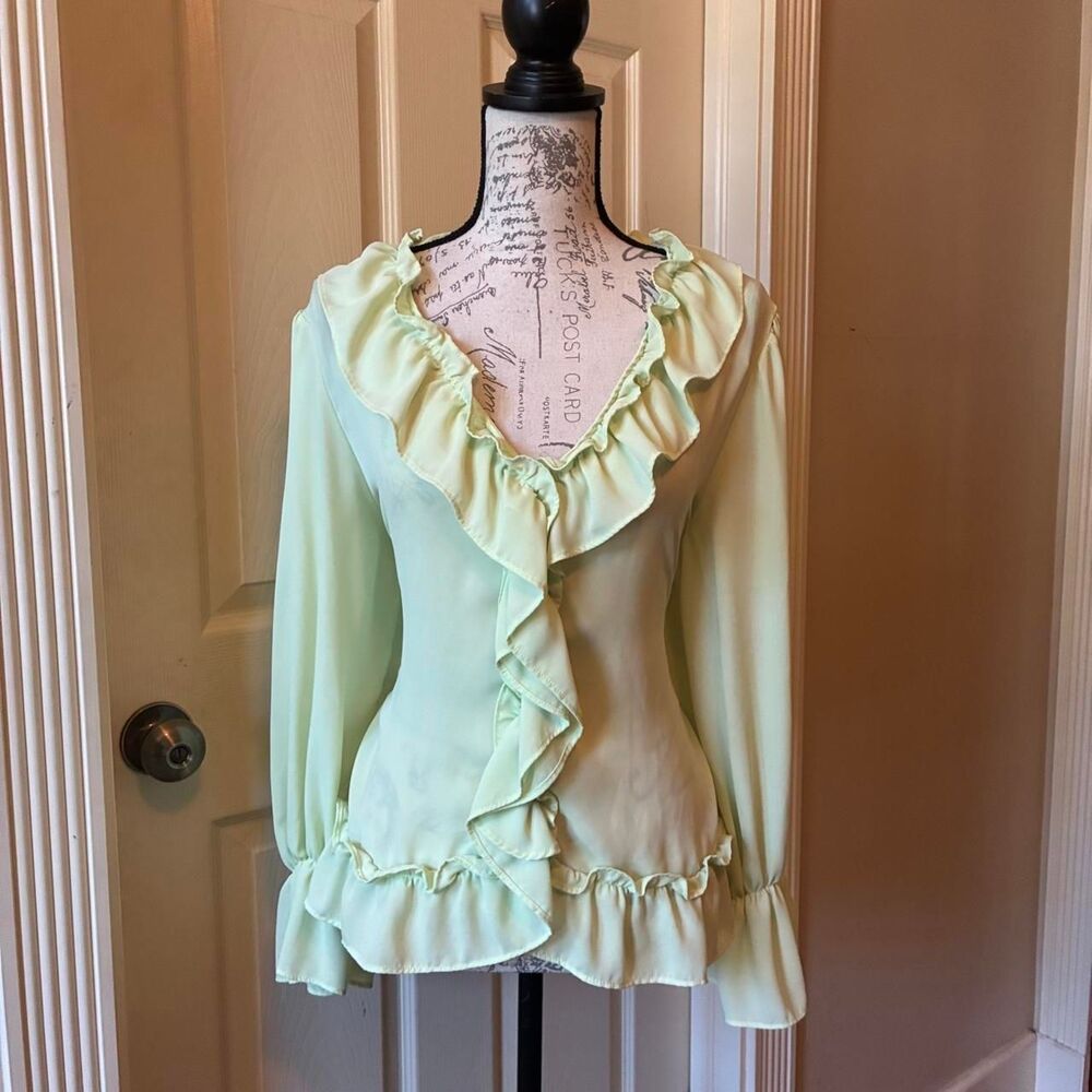 Counterparts Women's Green Blouse
